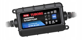 ŁADOWARKA AUTOMATYCZNA DO AKUMULATORÓW LIFEPO4 LI-ION AGM GEL TUBORG TC-3L