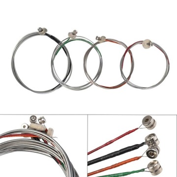 Двойные струны для электробаса, басовые струны, шариковые струны,