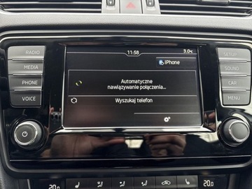 Skoda Octavia III Kombi Facelifting 1.4 TSI 150KM 2017 Skoda Octavia Climatronic tempomat podgrzewane fotele 1.4 Benzyna 150KM, zdjęcie 22