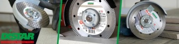 Алмазный диск 125мм 45st Керамогранит Distar EDGE DRY
