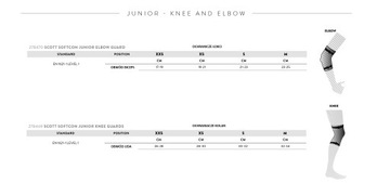 Детские наколенники SCOTT SOFTCON D3O, размер XS