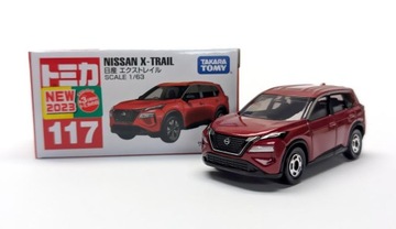 TOMICA NISSAN X-TRAIL 1/63 #117 METALOWY