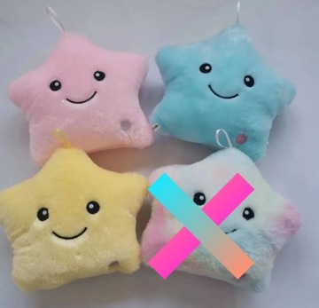 СВЕТЯЩАЯСЯ ПОДУШКА ДЛЯ ДЕТЕЙ, СВЕТОДИОДНАЯ ЗВЕЗДА, СВЕТЯЩАЯСЯ