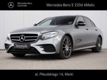 Mercedes Klasa E W213 Limuzyna 2.0 220d 194KM 2019 Mercedes-Benz Klasa E E220d 4 Matic AMG Salon Polska Autotrade Mercedes