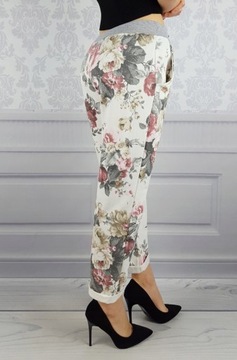 КОМФОРТНО - БРЮКИ - СВИТШОТ - ЦВЕТЫ - ХЛОПОК