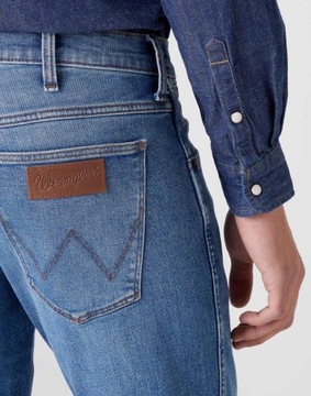 WRANGLER spodnie BLUE jeans LARSTON_ W31 L32