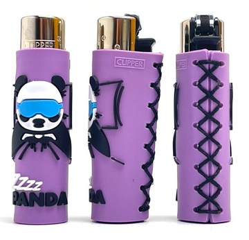 ЗАЖИГАЛКА CLIPPER FLAME PANDA THC CASE