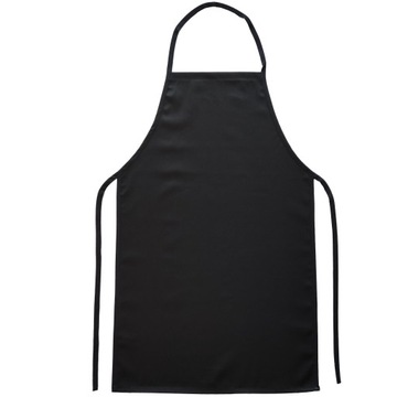 Fartuch Kuchenny Gastronomiczny Fryzjerski Elano-bawełna 56x70 Czarny N