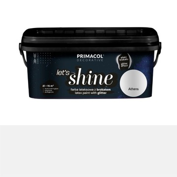 LET'S SHINE farba z brokatem Athens 2l