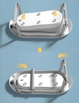 СКЛАДНАЯ СИЛИКОНОВАЯ БОЯ С ЖК-ТЕРМОМЕТРОМ + ПОДУШКА НА ПОДГОЛОВНИК ВАННА