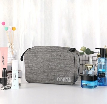 KOSMETYCZKA MĘSKA WISZĄCA ROZKŁADANA PODRÓŻNA XL