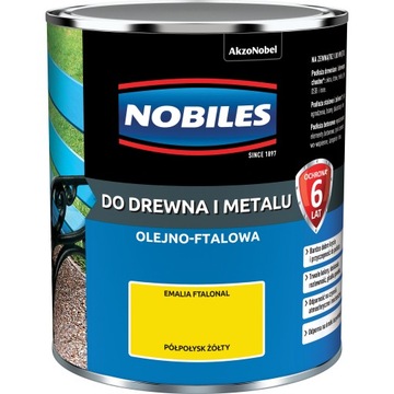 Nobiles FTALONAL 0,7L Żółty