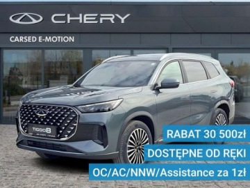Chery Tiggo 8 SUV 1.6 T-GDI 147KM 2025 Chery Tiggo 8 1.6 Benzyna 147KM