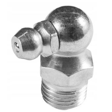 Smarowniczka, kalamitka kątowa M10x1 90° stal PN86003 - smarland.pl