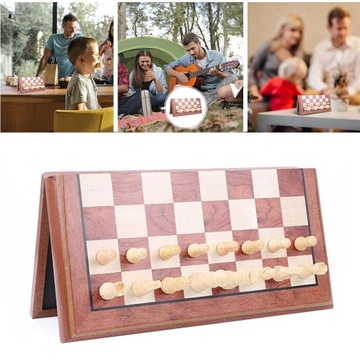 Конкурсные большие деревянные резные шахматы 15 дюймов.