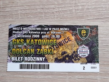 GKS Katowice - Dolcan Ząbki , 2008 rok