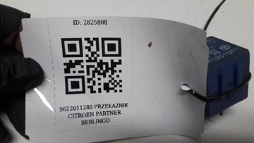 9622011280 RELÉ CITROEN PARTNER BERLINGO