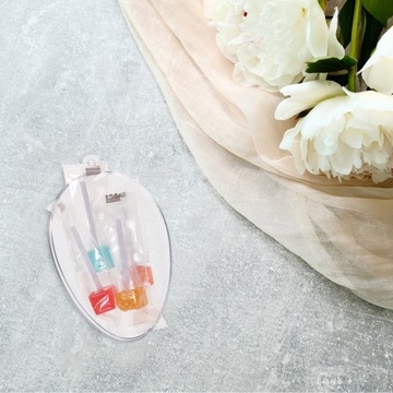 6 шт. КОРОБКА КОНФЕДЕНТОВ В ФОРМЕ ПАСХАЛЬНОГО ЯЙЦА, ПРОЗРАЧНАЯ