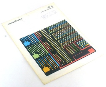 HARMAN KARDON 330C ORYGINALNY PROSPEKT 1975