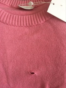 VILA Wild Rose różowy sweter damski S