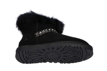 P052 ŚNIEGOWCE EMU BUTY ZIMOWE SKÓRZANE FUTRO B 39