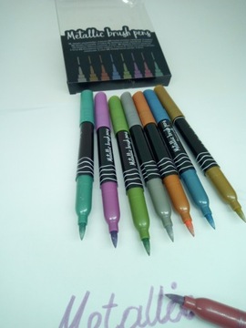 PODWÓJNE MINI MARKERY ALKO pisaki mazaki + PUDEŁKO