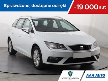 Seat Leon III ST Facelifting 1.5 EcoTSI 130KM 2018 Seat Leon 1.5 TSI, Salon Polska, 1. Właściciel