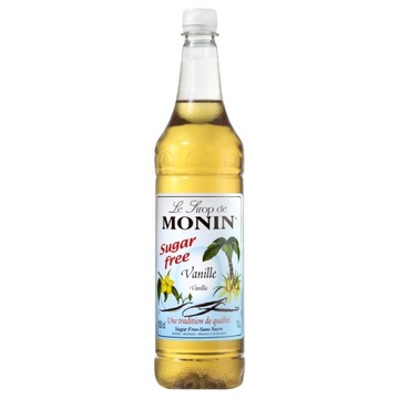 Syrop do kawy waniliowy bez cukru Monin 1L