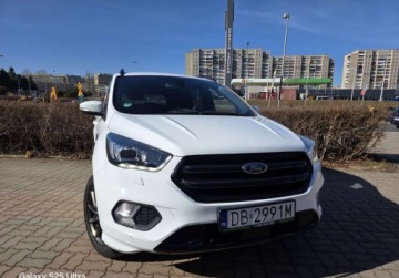 Ford Kuga II SUV Facelifting 1.5 EcoBoost 150KM 2018 Ford Kuga ST- Line - Bezwypadkowa - Zarejestrowana 1.5 Benzyna 150KM, zdjęcie 32