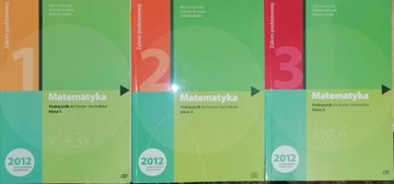 MATEMATYKA 1,2,3 LO/TECHNIKUM ZAKRES PODSTAWOWY PAZDRO