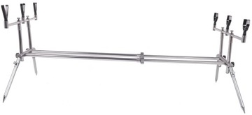 STANOWISKO KARPIOWE STOJAK WĘDKARSKI ROD POD PODPÓRKA NECO