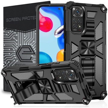 ETUI PANCERNE CASE OBUDOWA + SZKŁO SZYBKA do XIAOMI REDMI NOTE 11 / 11S