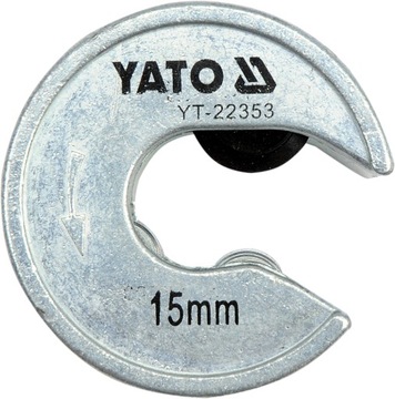 OBCINAK DO RUR MIEDZIANYCH ALU KRĄŻKOWY 15mm YATO