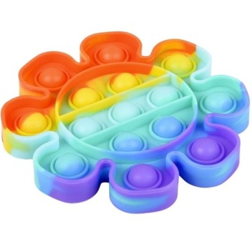 СЕНСОРНАЯ ИГРУШКА PUSH BUBBLE POP IT FLOWER