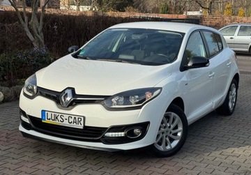 Renault Megane III Hatchback Facelifting 2013 1.6 16V 110KM 2014 Renault Megane 1.6 110KM R-link Climatronic Navi Serwis Bezwypadkowy Dla w
