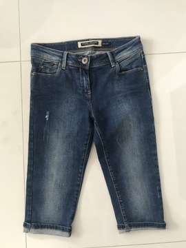 RIVER ISLAND__spodenki SZORTY jeans__34 36