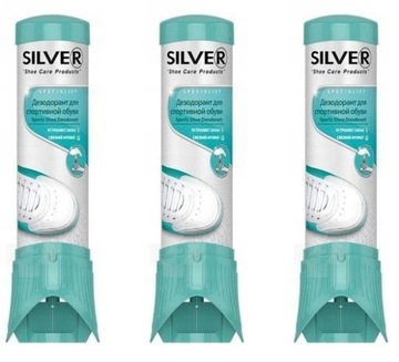 Odświeżacz dezodorant do obuwia sportowego 3x100 ml