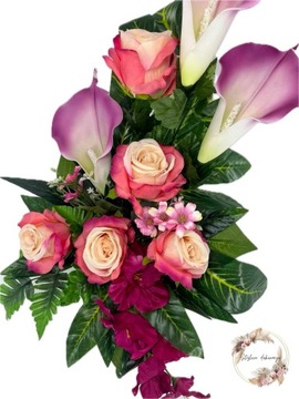 НАБОР РАШ, ИСКУССТВЕННЫЕ ЦВЕТЫ, НА МОГИЛУ, КЛАДБИЩЕ