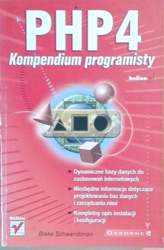 PHP4 KOMPENDIUM PROGRAMISTY