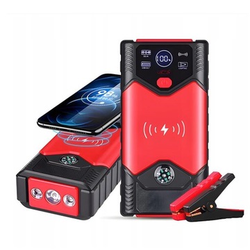 ПУСКОВОЕ УСТРОЙСТВО ДЛЯ АВТОМОБИЛЬНОГО POWERBANK JUMP STARTER 1200А 20000мАч