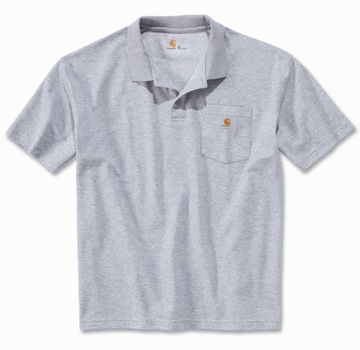 Koszulka Carhartt Polo Contractor Work Gray