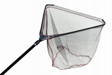 ТЕЛЕСКОПИЧЕСКАЯ САКЕТ ДЛЯ КАРПА, С РЕЗИНОВЫМ ПОКРЫТИЕМ, 3 СЕКЦИИ, 230 см, КОРЗИНА, 80х80 см, + ЧЕХОЛ