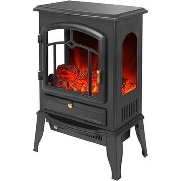 ДЕКОРАТИВНЫЙ ЭЛЕКТРИЧЕСКИЙ КАМИН EL FUEGO COMO II 2000ВТ БЕЛЫЙ ИЛИ ЧЕРНЫЙ 3D ЭФФЕКТ