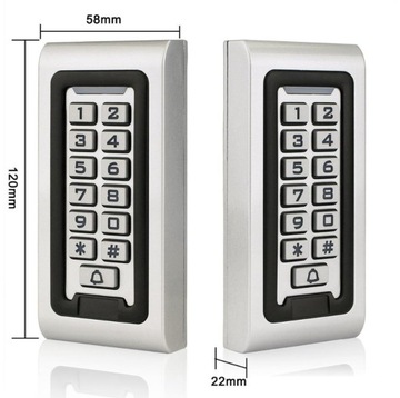 КОДОВОЙ ЗАМОК ДЛЯ ВОРОТ С КОДОМ WIFI ШИФРОВАТЕЛЬ TUYA RFID КЛАВИАТУРА