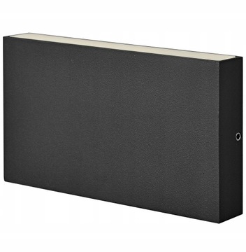 Kinkiet elewacyjny CHICAGO LED czarny 10W 1120lm