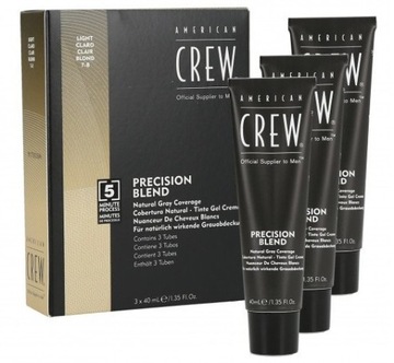 American Crew ODSIWIACZ BLEND LIGHT 7-8 BLOND 3x40