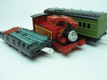Harvey i Wagonik Lokomotywa Tomek Trackmaster