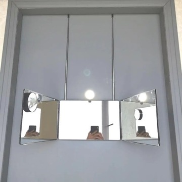 New 3 Way Mirror Trifold Mirror For Self Hair Cutting And Styling DIY Hairc