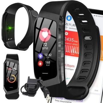 SMARTWATCH SMARTBAND ZEGAREK SPORT OPASKA SPORTOWA CIŚNIENIE DAMSKI AMOLED