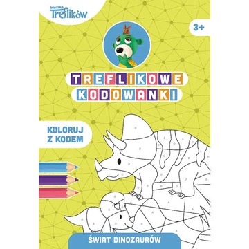 Trefl Treflikowe kodowanki. Świat dinozaurów 68786